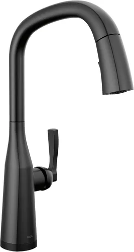 Miniatura 11 de Delta Grifo Stryke VoiceIQ de cocina sin contacto con rociador extraíble, grifo inteligente, Alexa y Google Assistant activado por voz, grifo