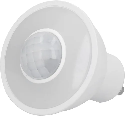 Miniatura 3 de Greensen Bombilla LED GU10 con detector de movimiento infrarrojo, bombilla blanca cálida de 5 W 500LM para pasillo de techo, iluminación
