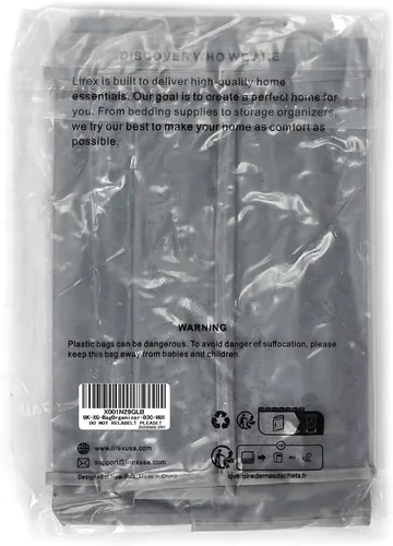 Miniatura 8 de Lirex Organizador colgante de bolso mediano y grande, 6 bolsillos, organizador plegable para colgar bolsos, tela Oxford, colgador de almacenamiento