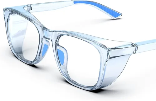 Miniatura 12 de Gafas de seguridad antivaho con protección ocular, gafas de bloqueo de luz azul para mujeres y hombres Verde