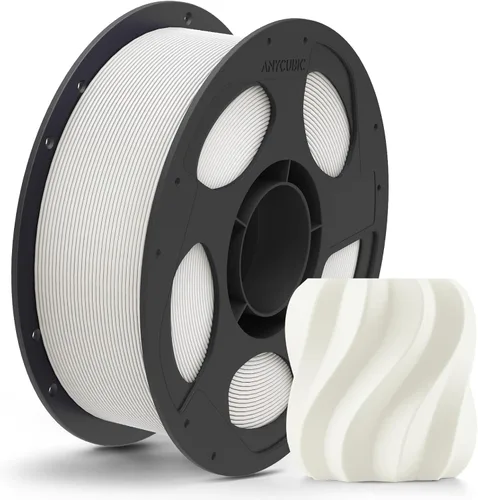 Miniatura 18 de ANYCUBIC Filamento PLA mate de 0.069 pulgadas, filamento PLA de impresión 3D de 0.069 pulgadas, precisión dimensional +/- 0.001 pulgadas, carrete