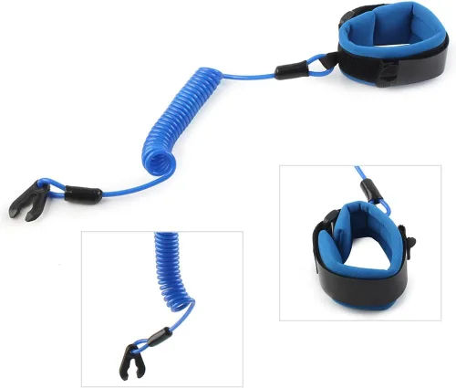 Miniatura 2 de Thicken Start Stop Kill - Cordón de seguridad para manillar, llave de interruptor de emergencia, cuerda flotante para Yamaha Jet Ski Reemplazar