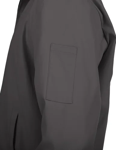 Miniatura 6 de COOFANDY Chaqueta ligera con cremallera para hombre Eisenhower para trabajo, oficina, casual, para golf