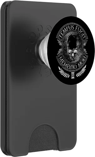 Miniatura 7 de Dichos latinos - Tempus Fugit Memento Mori PopSockets Swappable PopGrip