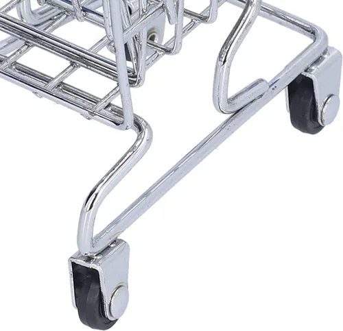 Miniatura 8 de Dpofirs Mini carrito de supermercado, carrito de compras, carrito de supermercado, mini carrito de compras, mini juguete de almacenamiento