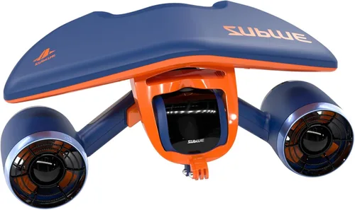 Miniatura 11 de Sublue Mix - Patineta submarina con soporte para cámara de acción, 30 minutos, 22lbf, 131 pies, impermeable, motores duales, para deportes