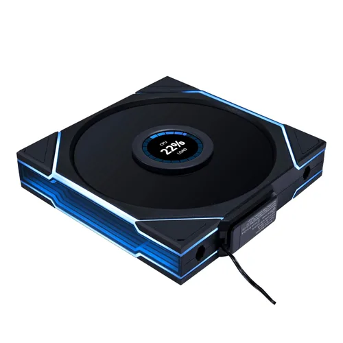 Miniatura 21 de Lian Li UNI - Ventilador Fan TL LCD Inalámbrico 120-Paquete Único-Señal Inalámbrica de 2.4 GHz, Ventilador ARGB-Espejo Infinito-Cadena de Margarita