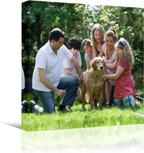Miniatura 11 de SIGNWIN Impresiones en lienzo personalizadas con tus fotos, fotos personalizadas a lienzo enmarcado, 8 x 10 pulgadas