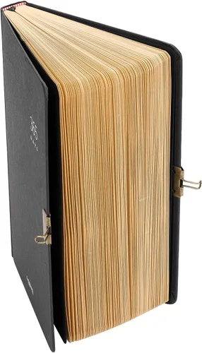 Miniatura 5 de 365 Day A5 Kraft Paper Hardcover Journals Notebook with Lock 1-Year Journal A Page A Day Daily Diary Scrapbook Numbered Blank Page Sketchbook