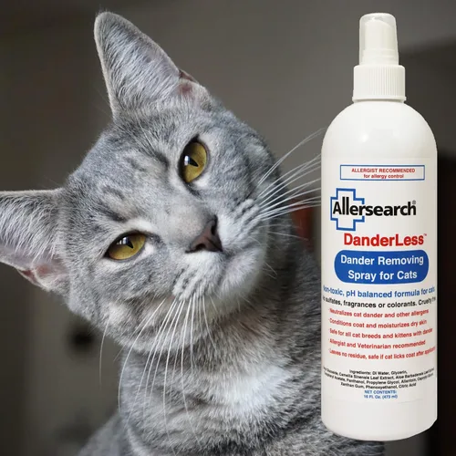 Miniatura 7 de Allersearch Spray eliminador de caspa sin caspa para gatos