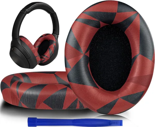 Miniatura 10 de SOULWIT Almohadillas profesionales de repuesto para auriculares Sony WH-1000XM3 (WH1000XM3) supraaurales, almohadillas para los oídos con cuero