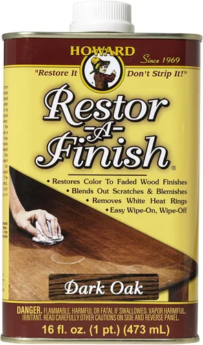 Miniatura 10 de HOWARD RF6016 Restor-A-Finish, 16 oz, nogal oscuro