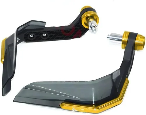 Benelli TRK502X TRK251 TRK 251 - Protector de mano dedicado para motocicleta, manillar, parabrisas (color dorado)
