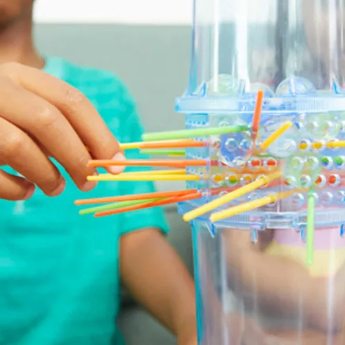 Miniatura 5 de Ker Plunk Juego "Don't Let the Marbles Fall" ("No dejes que caigan las canicas"), Multicolor