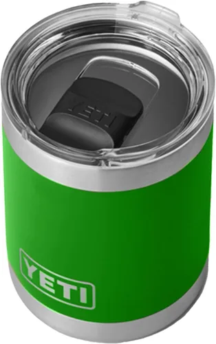 Miniatura 14 de Yeti Rambler Vaso corto de 10 onzas con aislamiento térmico al vacío, de acero inoxidable, con tapa MagSlider Rosa arenisca.