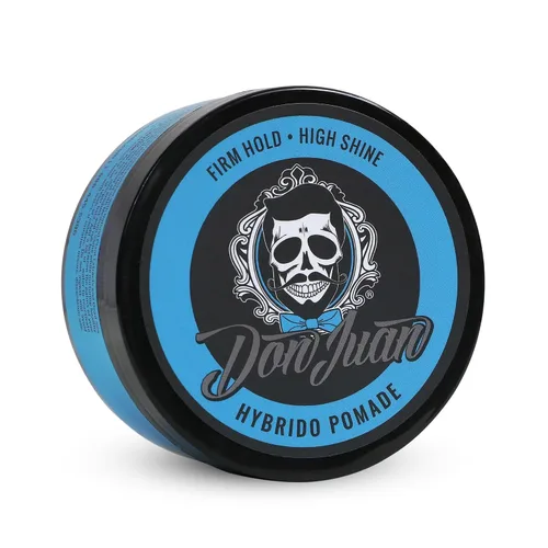 Don Juan Hybrido Pomade | A base de agua | Fijación fuerte | Alto brillo | Extractos de plantas naturales y minerales oceánicos | Aroma de brisa