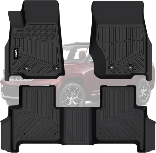 Miniatura 13 de Tapetes VIWIK para Ford Maverick Fuel 2025-2022, forros de piso 3D antideslizantes, tapetes impermeables de TPE para automóvil, protección de ajuste