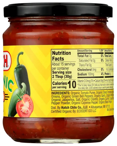 Miniatura 3 de Hatch Chile Company Salsa Mediana Orgánica 16oz