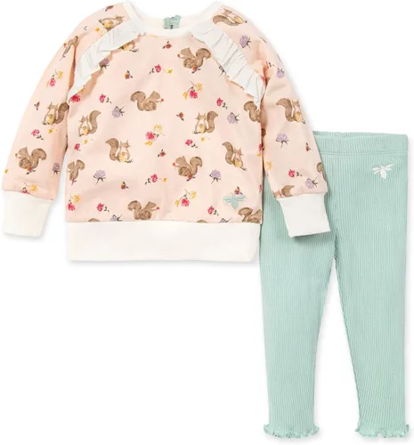Miniatura 51 de Burt's Bees Baby Conjunto de camiseta y pantalón para bebé, túnica y leggings, 100% algodón orgánico