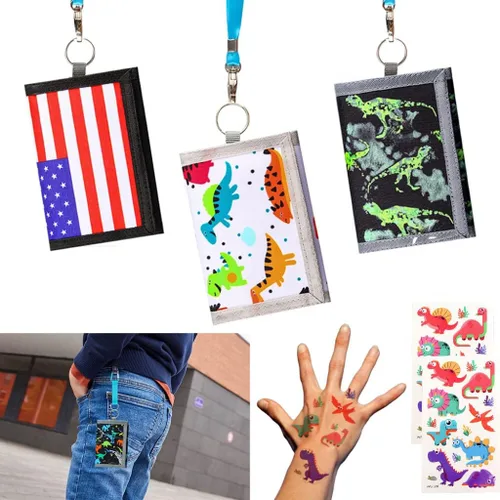 Miniatura 6 de Carteras para niños y niñas, carteras para niños, carteras para niños, carteras para niños, billetera para niños, cartera para niños, cartera