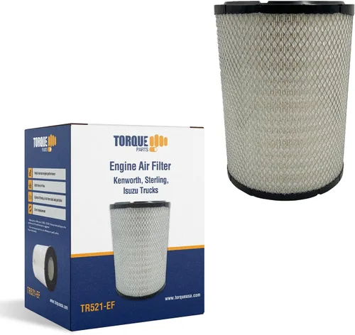 TORQUE Filtro de aire de motor compatible con Chevy Ford GMC Kenworth que reemplaza 46664 RS3548 AF25354 LAF3930 6664 88664 AF25359 CA8466 12471801