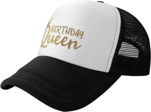 Miniatura 2 de ZBDSKLEX Gorra de béisbol ajustable para fiesta de cumpleaños unisex