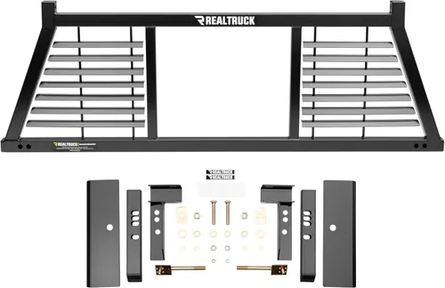 Miniatura 27 de Kit de hardware RealTruck BACKRACK para uso con tapa de remolque de perfil bajo, negro, sin perforación 40120 Compatible con Chevrolet/GMC
