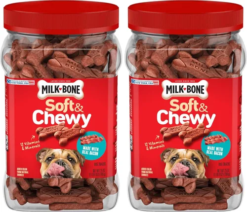 Miniatura 10 de Milk-Bone Golosinas blandas y masticables con receta de pollo para perros, 25 onzas (1 unidad)