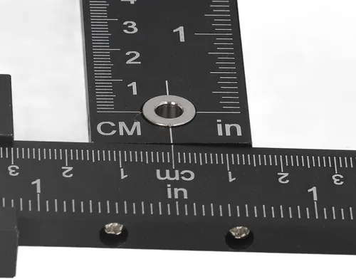 Miniatura 7 de Plantilla de hardware para gabinete, guía de taladro ajustable de aleación de aluminio, herramienta de perforación de madera para una instalación