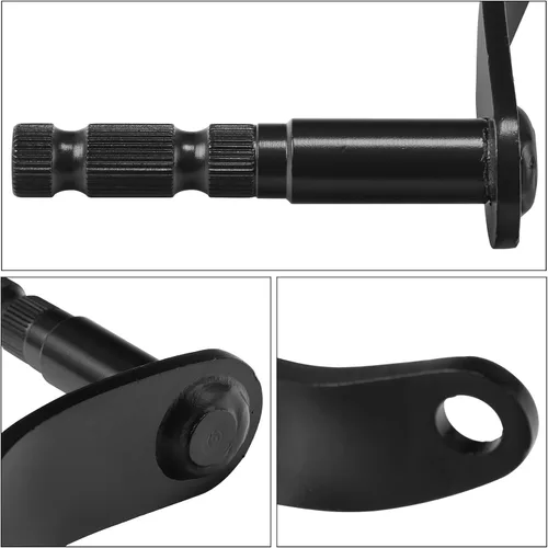 Miniatura 9 de TCT-MOTORPARTS Brazo de palanca de cambios negro para Harley Softail Slim FLS 2007-2017