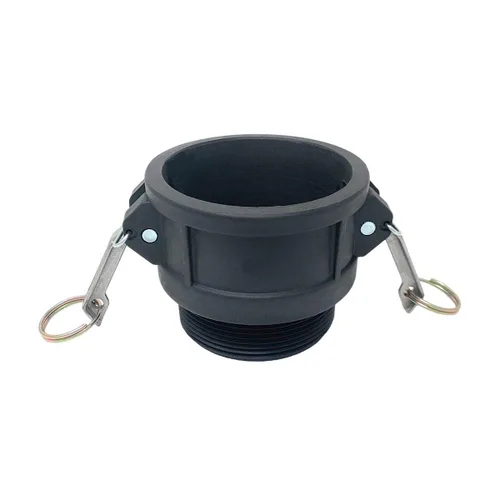 Gloxco Accesorio de bloqueo de leva polivinílica, tipo B, 3 "Camlock hembra x 3" macho NPT, cada uno
