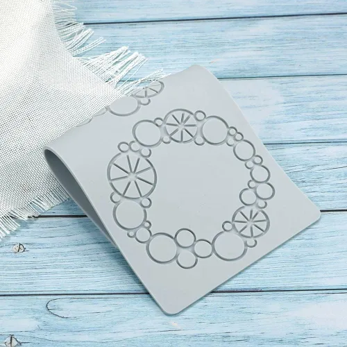 Miniatura 7 de Moldes de silicona 3D de hojas huecas para chocolate, molde de panal, abeja, caramelo, patrón de flores, molde para fondant, decoración de tartas