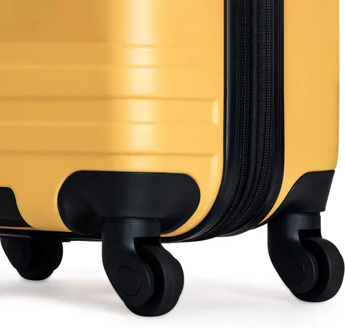 Miniatura 9 de Ben Sherman Derby Hereford Sunderland Spinner - Equipaje vertical de viaje, Mostaza, Maleta vertical de viaje giratorio