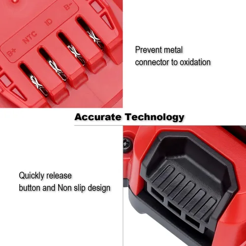 Miniatura 6 de Biswaye Batería de iones de litio de 20 V MAX CMCB202 compatible con Craftsman V20 Batería CMCB204 CMCB202 CMCB201