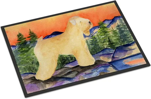 Miniatura 259 de Caroline's Treasures SS8220MAT - Felpudo afgano de 18 x 27 pulgadas, para interiores y exteriores, para entrada, antideslizante, lavable, de pelo