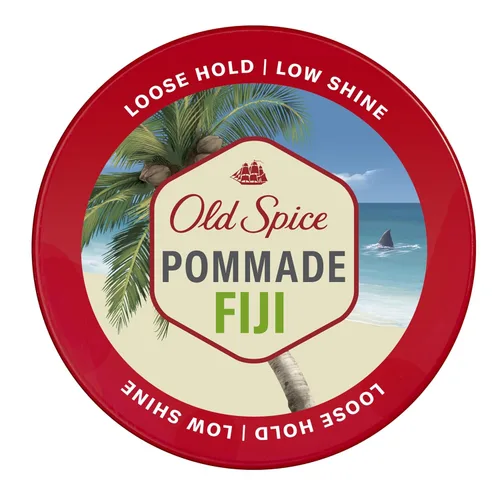 Old Spice Pomada de pelo para hombre, pomada Fiji para hombres, sujeción suelta, bajo brillo, peinado de cabello, 2.22 onzas