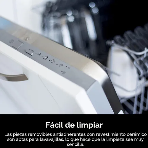 Miniatura 11 de Ninja IG651 Foodi Smart XL Pro 7 en 1 Combo de parrilla/plancha para interiores, uso abierto o cerrado, freír al aire, deshidratar y más, rejilla