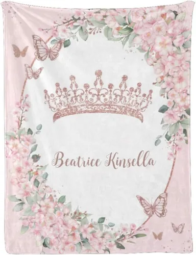Miniatura 10 de Mantas de bebé personalizadas con nombre, manta de bebé personalizada para niñas, regalos de bebé, manta suave y cálida para recepción de pañales