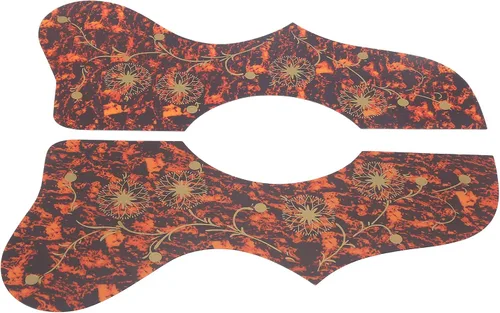 Miniatura 5 de 2 protectores de guitarra para mano izquierda y derecha, placa de protección de guitarra de plástico duro con cuatro colores para elegir, panel