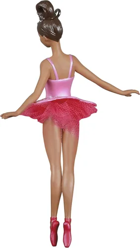 Miniatura 2 de Hallmark Keepsake Plástico, adorno navideño 2021, Barbie Hermosa bailarina