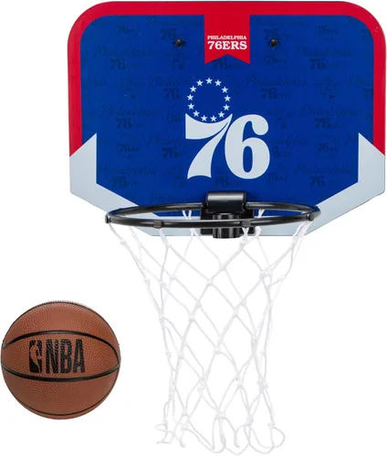 Miniatura 20 de Franklin Sports NBA Team - Aro de baloncesto sobre la puerta – Mini aro de baloncesto para niños con baloncesto – Aro de baloncesto para fanáticos