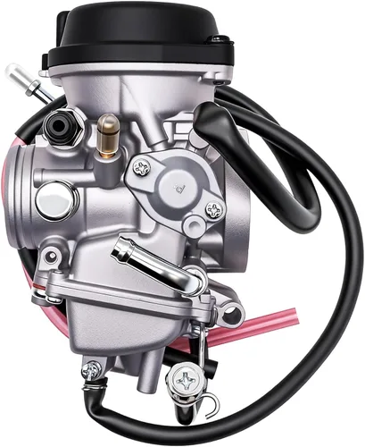 Miniatura 5 de Carburador LTZ400 compatible con Suzuki LTZ 400 LT-Z400 2003 2004 2005 2006 2007 Quadsport ATV Carb con filtro de aire, válvula de gasolina
