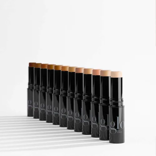 Miniatura 13 de Glo Skin Beauty Base mineral HD en barra Corrector de maquillaje infundido con ácido hialurónico Cobertura construible, contorno e iluminador