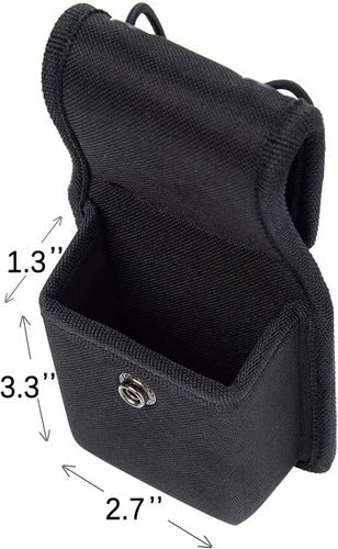 Miniatura 4 de LUITON Funda para radio Baofeng, funda de radio bidireccional para walkie talkies, funda de nailon para Motorola Kenwood Icom HYT Arcshell Baofeng