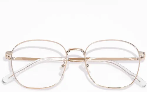 Miniatura 9 de Lentes de bloqueo de luz azul de metal para mujeres y hombres, anteojos cuadrados para computadora, antifatiga ocular y protección UV