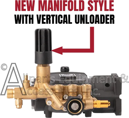 Miniatura 8 de 530001 Simpson AAA Kit de bomba de repuesto para lavadora a presión de émbolo triplex horizontal, 2.5 GPM @ 3400 PSI máximo con eje hueco de 3/4