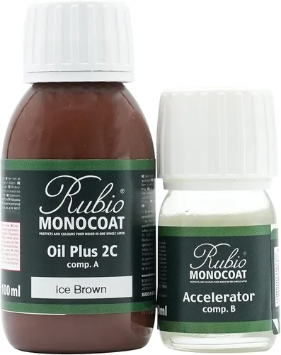 Miniatura 61 de Rubio Monocoat Tinte y acabado para madera de 650 pies cuadrados - Niebla Oil Plus 2C Aceite de linaza de secado rápido, ecológico