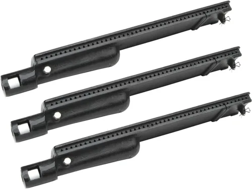 Parts DB103 - Quemador de hierro fundido de 15 3/4 pulgadas para barbacoas Galore Turbo 3 quemadores Charbroil 463241004, 463241904, Chefs Charbroil