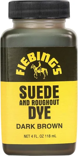 Miniatura 3 de Fiebing's Tinte de Ante Negro (4 oz) - Recolorea, Ilumina y Restaura Zapatos de Gamuza y Cuero Rugoso, Muebles, Bolso - Incluye Aplicador de Lana