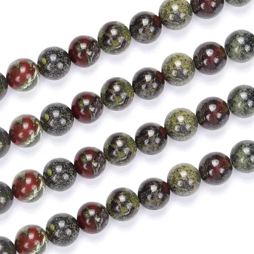 Miniatura 34 de Adabele - 35 piezas de piedras preciosas curativas de cristal de sugilita púrpura natural de 10mm (0.39 pulgadas), cuentas redondas sueltas